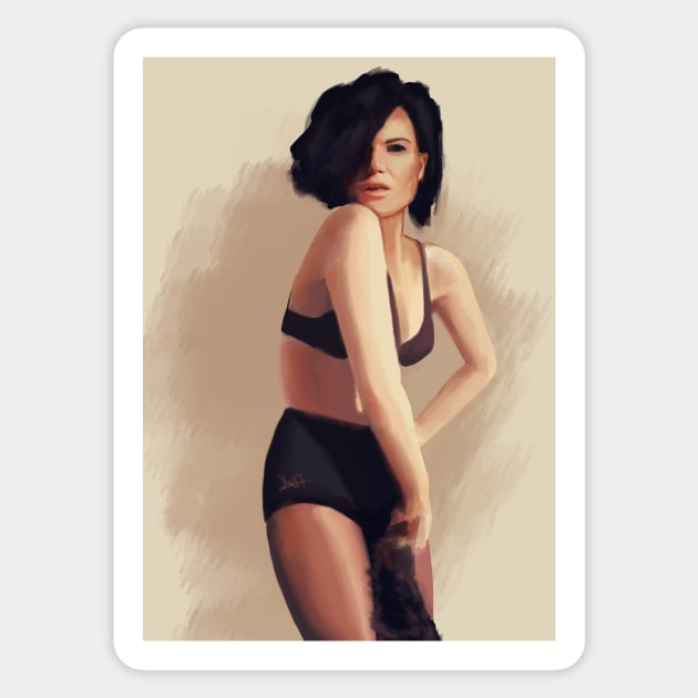 Lana Parrilla Sticker by incloudines